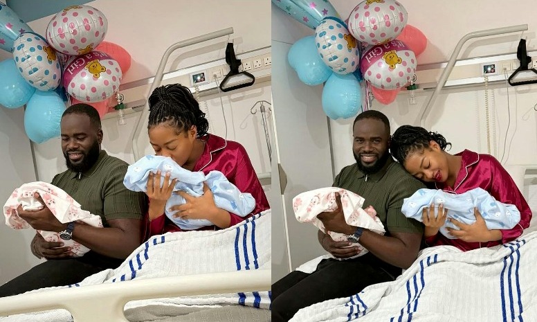 PHOTOS: Media Personality Anita Fabiola Gives Birth to Twins